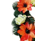 DEKORACJA GROBU WIĄZANKA WIANEK STROIK NA CMENTARZ