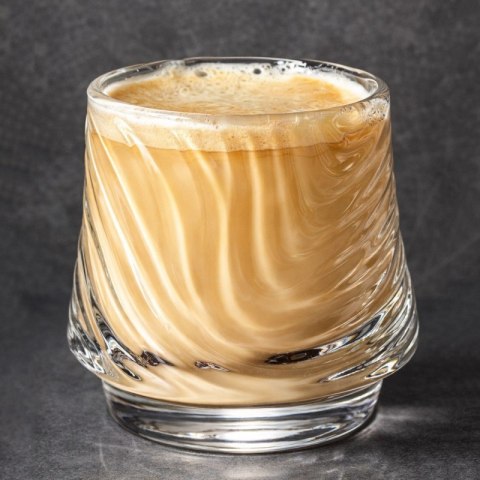 Szklanka ryflowana 150ml 1 szt do kawy, drinków, whiskey 7,5x 8cm SZK200