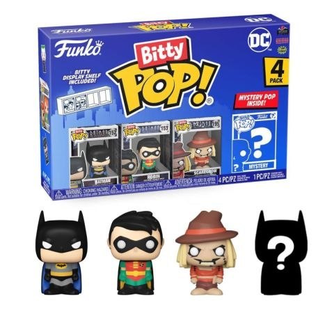 Funko Bitty POP! DC Comics Batman Robin 2cm 4pak