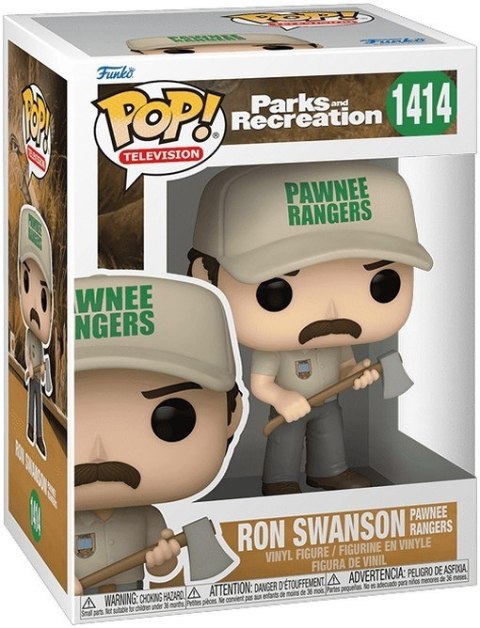 Funko POP! Parks & Recreation Ron Swanson 1414