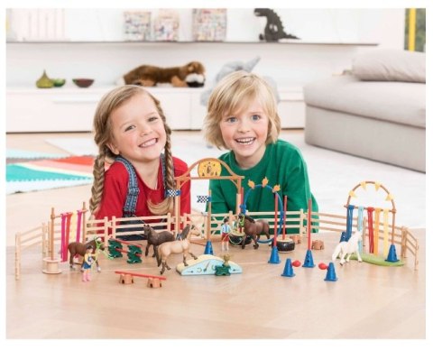 Schleich 42484 Farm World Ponny Flutter curtain zestaw
