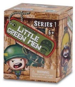 Awesome Little Green Men pudełko niespodzianka 6cm