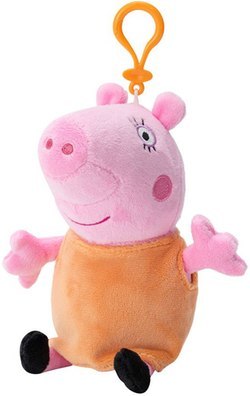 Świnka Peppa Pig Maskotka Zawieszka Portfel mix 18cm