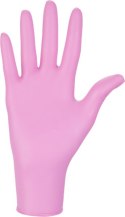 Rękawice Nitrylowe 100 sztuk / Różowe / Nitrylex Pink - 10 szt. (XS 5-6)