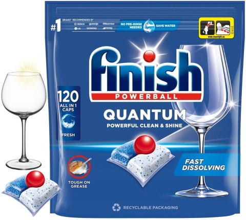 FINISH Kapsułki Quantum All-in-1 120 regular