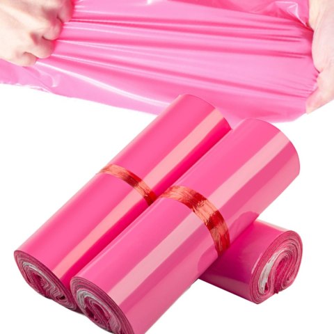 Foliopaki Kurierskie Różowe XL 500x600mm - 50 szt.