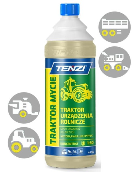 TENZI TRAKTOR MYCIE Środek Do Mycia Maszyn Rolniczych 1L