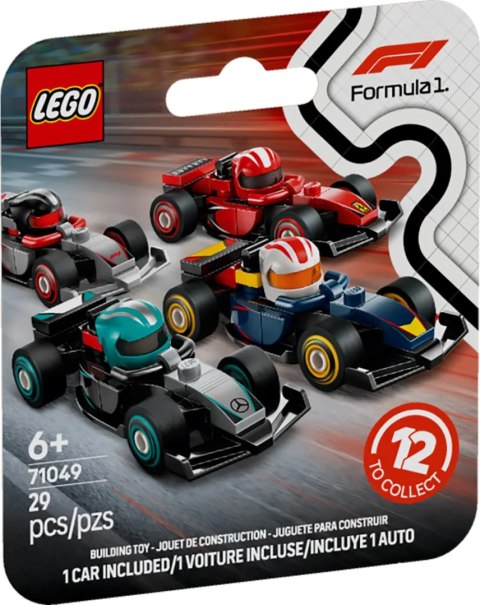 71049 - LEGO Minifigures - Bolid Formuła F1 Haas