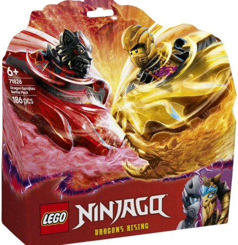 71826 - LEGO Ninjago - Smocze Spinjitzu — zestaw bitewny