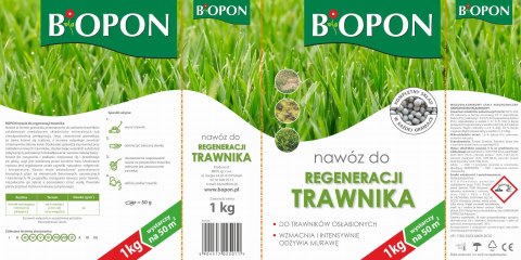 BOPON - Nawóz Do Regeneracji Trawnika Granulat 1kg