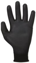 Rękawice Robocze MERCATOR Tech Black+Black PU - 120 Par (9 - L)