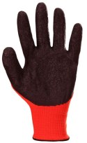 Rękawice Robocze MERCATOR Tech Red+Black Latex - 120 Par (10 - XL)