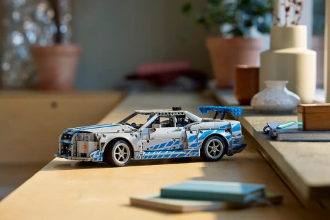 42210 - LEGO Technic - Samochód Nissan Skyline GT-R (R34) z filmu Za szybcy, za wściekli