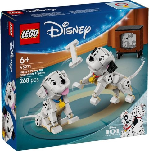 43271 - LEGO Disney - 101 dalmatyńczyków — Szczeniaczki Szczęściarz i Penny