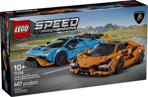 77238 - LEGO Speed Champions - Lamborghini Revuelto i Huracán STO