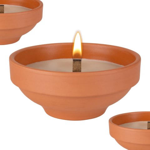 BISPOL - Znicz Ceramiczny Otwarty C003 - 1 szt.