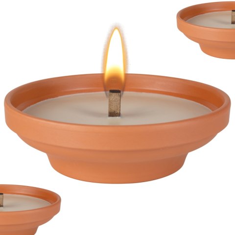 BISPOL - Znicz Ceramiczny Otwarty C004 - 1 szt.