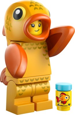 71051 - LEGO Minifigures - Seria 28 — Zwierzęta - KOSTIUM ZŁOTEJ RYBKI