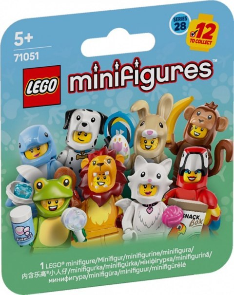 71051 - LEGO Minifigures - Seria 28 — Zwierzęta - Komplet 12 szt.