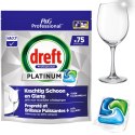 Dreft Professional Kapsułki Do Zmywarki Platinum All in One Regular 75 szt.