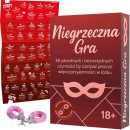 Gra Planszowa Dla Dorosłych - NIEGRZECZNA GRA - 50 PIKANTNYCH ZADAŃ