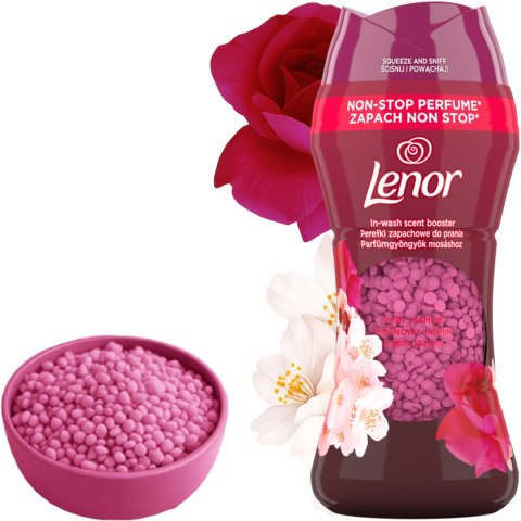 LENOR Perełki Zapachowe Do Prania 195g Rubinowy Jaśmin/Ruby Jasmine