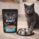 RAFI Karma Mokra Pasztet Dla Kotów Sterylizowanych z Jagnięciną 100g x 10 szt.