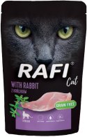 RAFI Karma Mokra Pasztet Dla Kotów Sterylizowanych z Królikiem 100g x 10 szt.