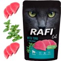RAFI Karma Mokra Pasztet Dla Kotów Sterylizowanych z Tuńczykiem 100g x 10 szt.