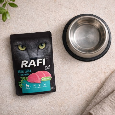 RAFI Karma Mokra Pasztet Dla Kotów Sterylizowanych z Tuńczykiem 100g x 40 szt.