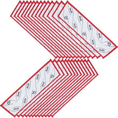 Wkład Mop Kieszeniowy r-MicroOne Premium CombiSpeed Pro Czerwony - 25 szt.