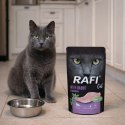 Zestaw RAFI Karma Mokra Pasztet Dla Kotów Sterylizowanych MIX Smaków 100g x 30 szt.