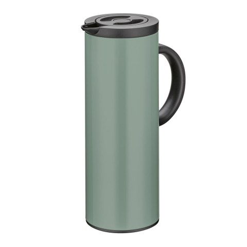 Dzbanek termiczny, 1,0 l, śred. 11 x 30 cm, stal nierdzewna/szklany wkład, miętowy