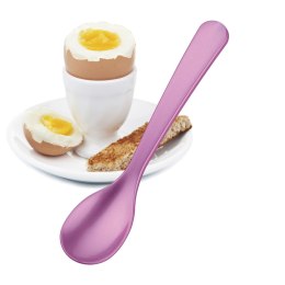Łyżeczka do jajek, 12 cm, tworzywo sztuczne, różowa