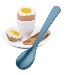 Łyżeczka do jajek, 12 cm, tworzywo sztuczne, turkusowa