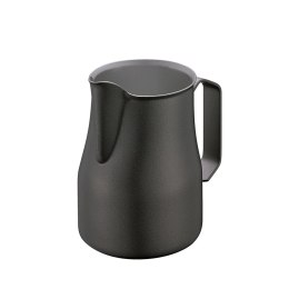 Mlecznik, stal nierdzewna, 0,35 l, czarny