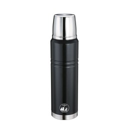 Stalowy termos, 1 l, śred. 8,5 cm, wys. 32,5 cm