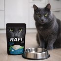 Zestaw RAFI Karma Mokra Pasztet Dla Kotów MIX Smaków 100g x 5 szt.