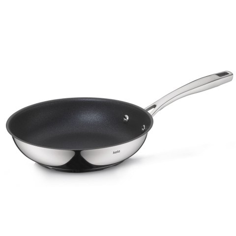 Patelnia z powłoką nieprzywierającą, stal nierdzewna 18/10, śred. 20 cm