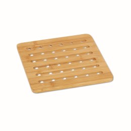 Podkładka pod gorące naczynia, bambus, 20 x 20 x 1 cm