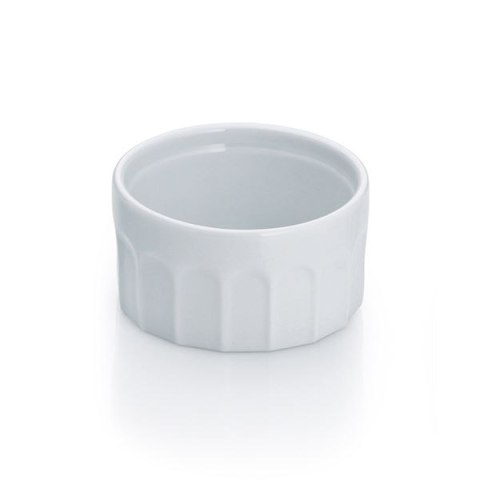 Porcelanowa miseczka do creme brulee, śred. 9 cm, wys. 5 cm