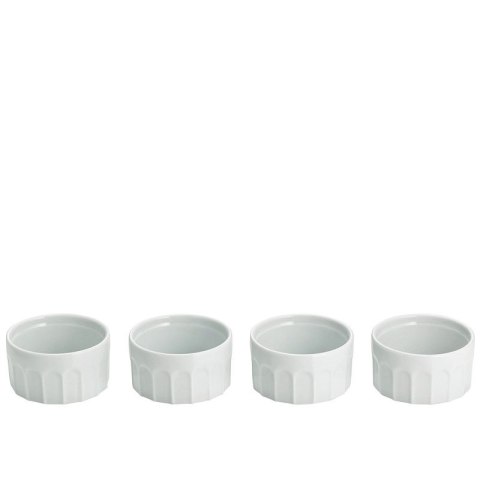 Porcelanowa miseczka do creme brulee, śred. 9 cm, wys. 5 cm