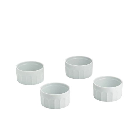 Porcelanowa miseczka do creme brulee, śred. 9 cm, wys. 5 cm