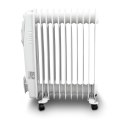 Elektryczny Grzejnik Olejowy 2500W Biały 11 żeberkowy XXL BITUXX