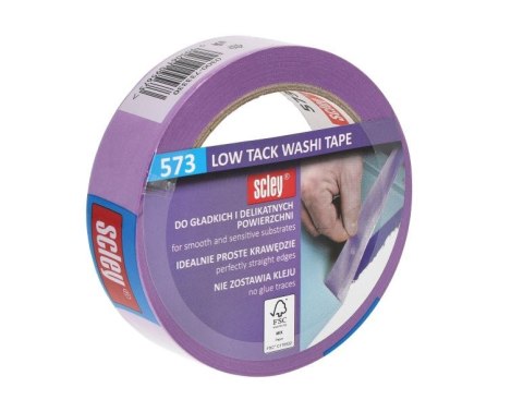 Taśma malarska Washi (38 mm x 33 m) Scley seria 573