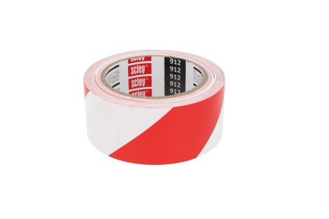 Taśma ostrzegawcza Scley 48mm x 33m seria 912