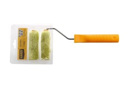 Zestaw Wałek malarski 10cm 2 sztuki z rączką Hardy - Emulsyjne, Lateksowe