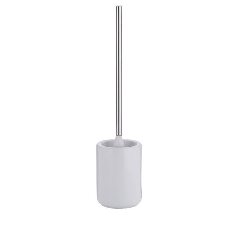 Ceramiczny zestaw do WC, śred. 10,5 cm, wys. 46 cm, biały