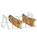 Dwustronny stojak do grillowania 38 x 25,5 x 12,5 cm
