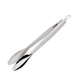 Szczypce do grilla, stalowe, 34,5 cm